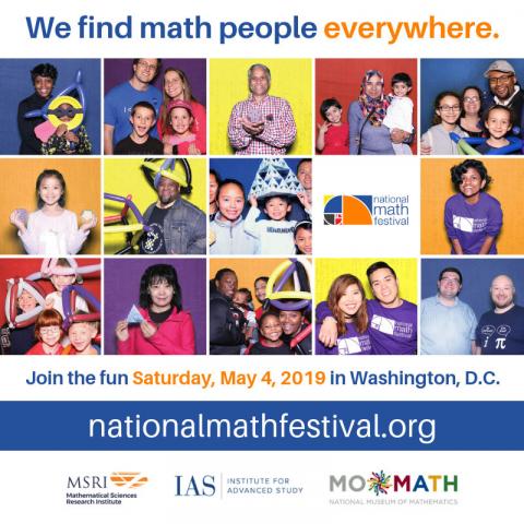 Share Online 2019 National Math Festival
