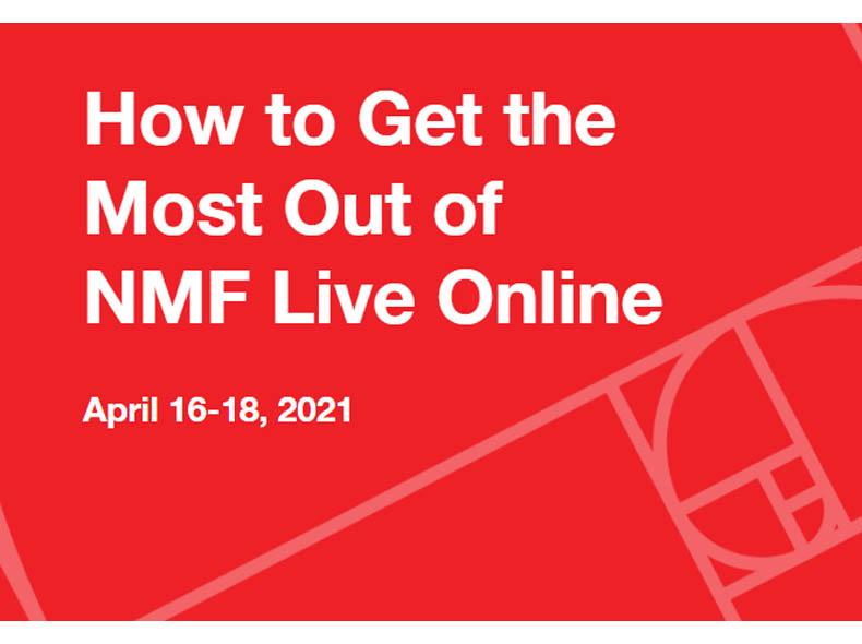 How to Get the Most Out of NMF Live Online