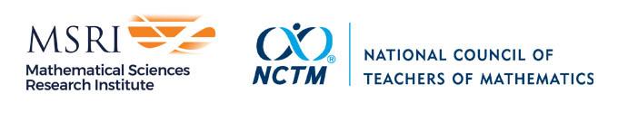 MSRI and NCTM logos