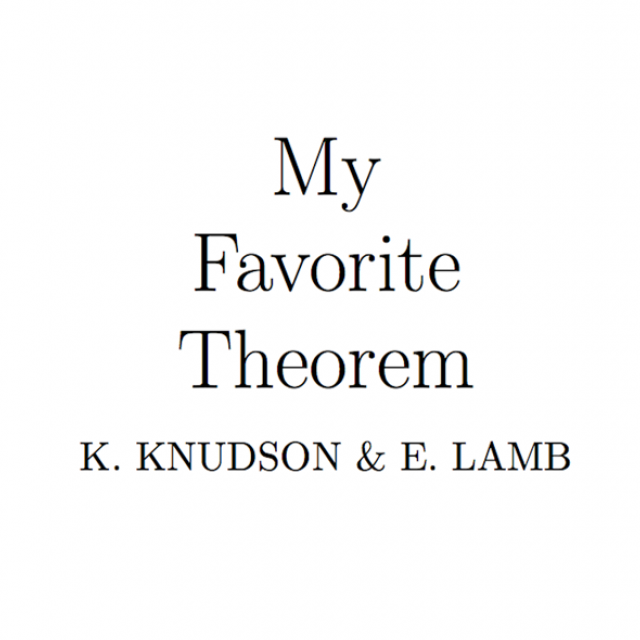 My Favorite Theorem Podcast