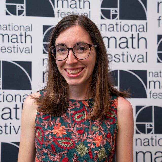 2019 Festival Presenter Annie Raymond smiles for a picture