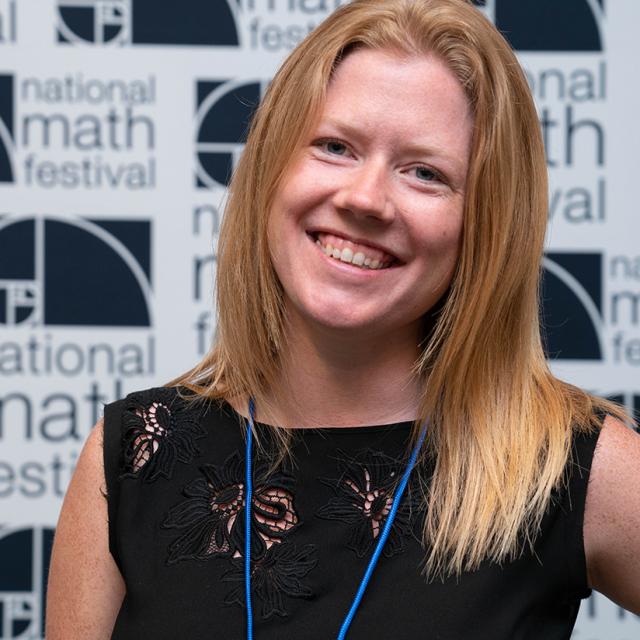 2019 Festival Presenter Holly Krieger smiles for a picture